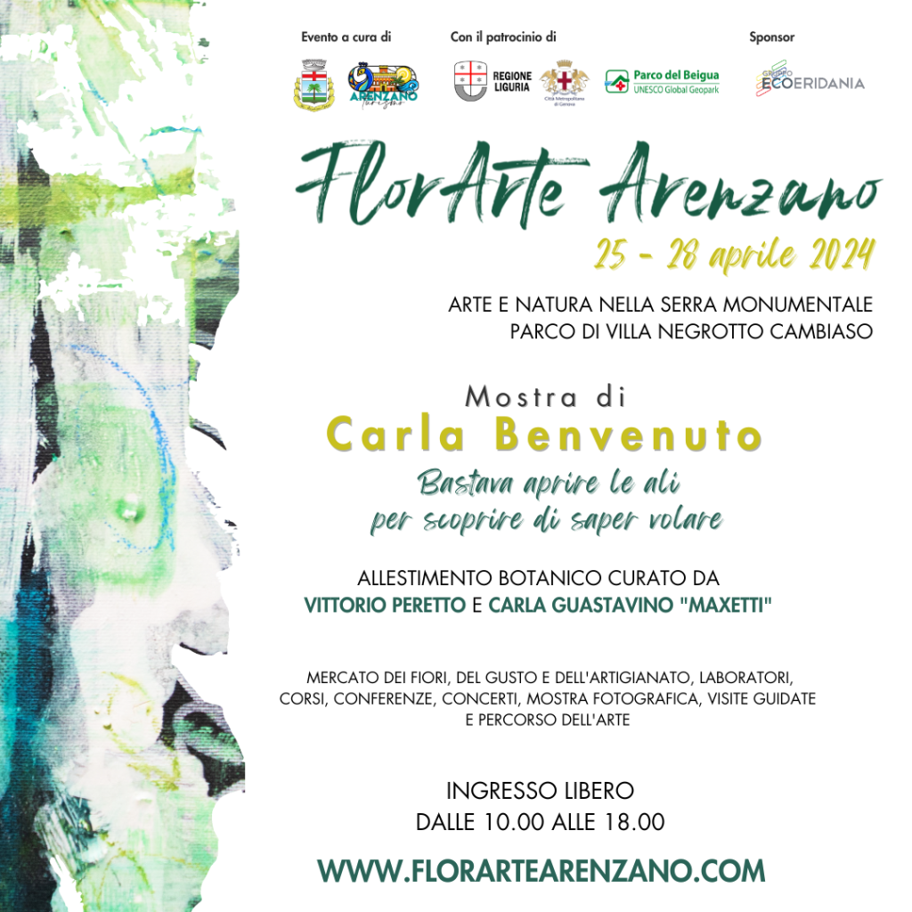 Si accendono i riflettori su FlorArte Arenzano 2024